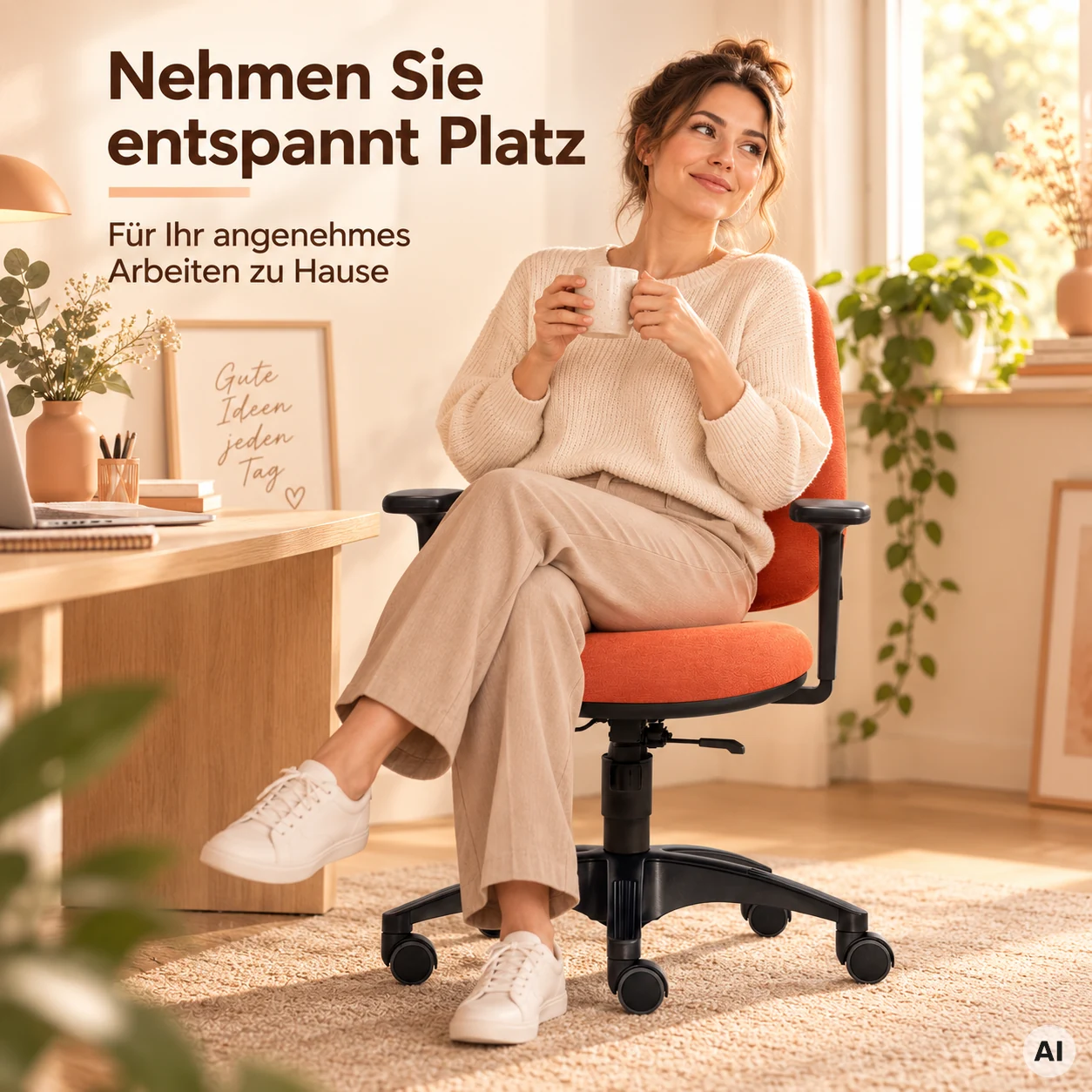 Lady Flex - Home Office Bürostuhl für Frauen