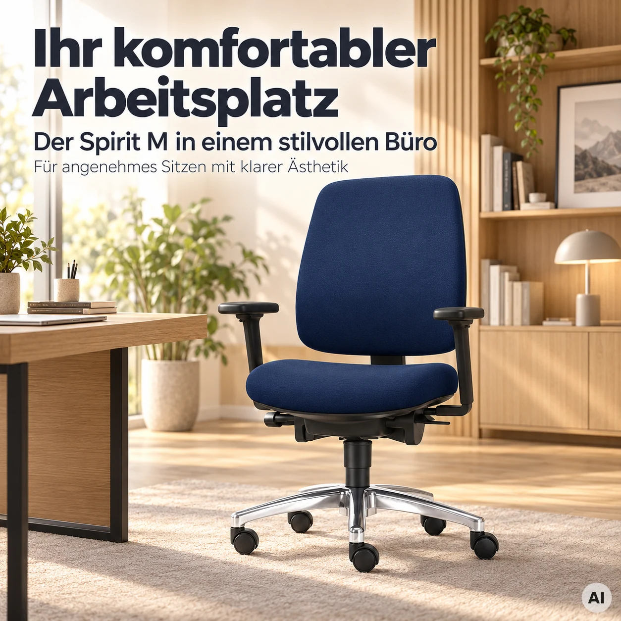 Spirit M - Ergonomischer Profi Bürodrehstuhl
