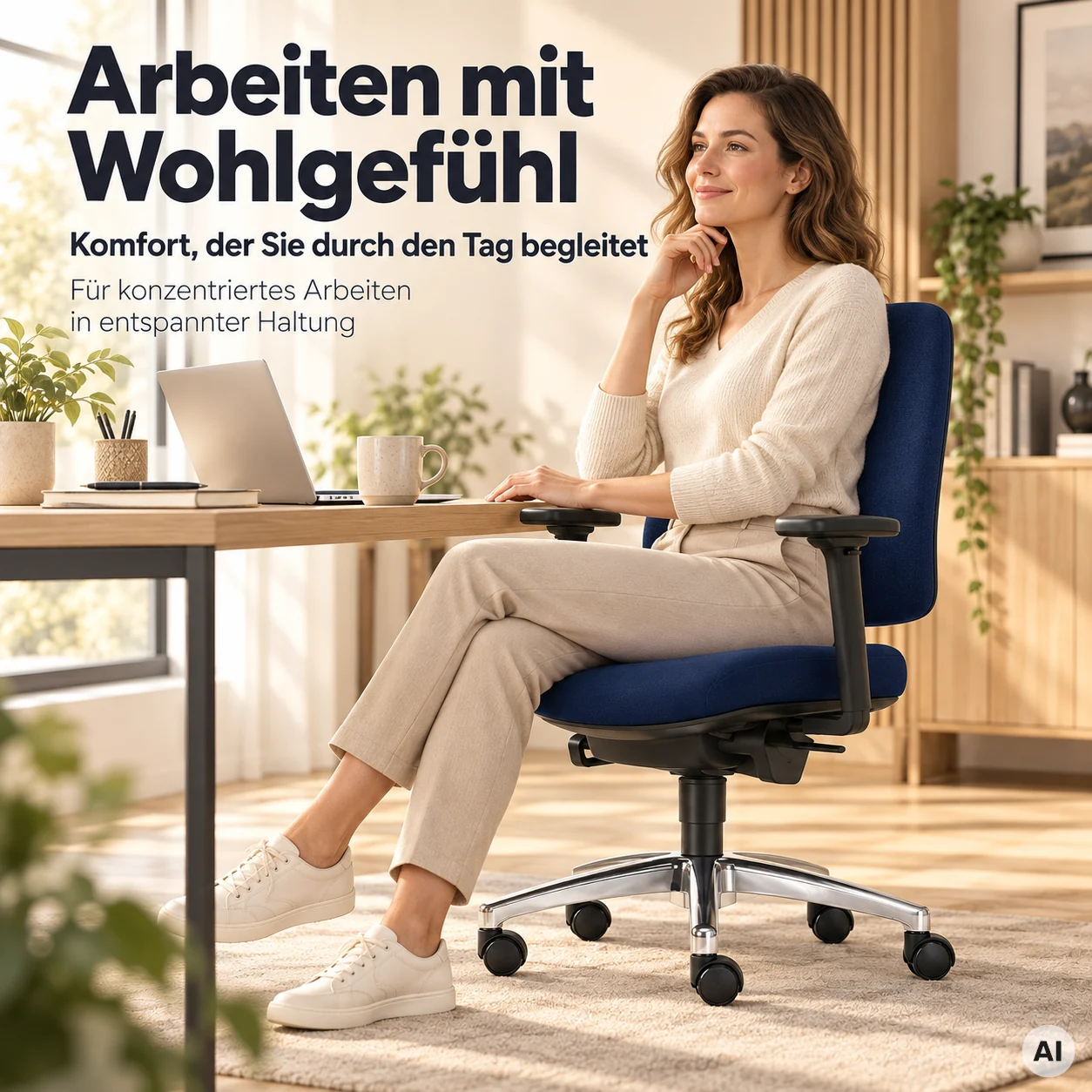 Spirit M - Ergonomischer Profi Bürodrehstuhl